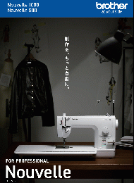 ブラザーミシン　職業用本縫いミシン　送料無料　5年保証ブラザーヌーベル1000